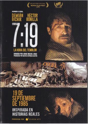 7 y 19, La Hora Del Temblor 2016 ES